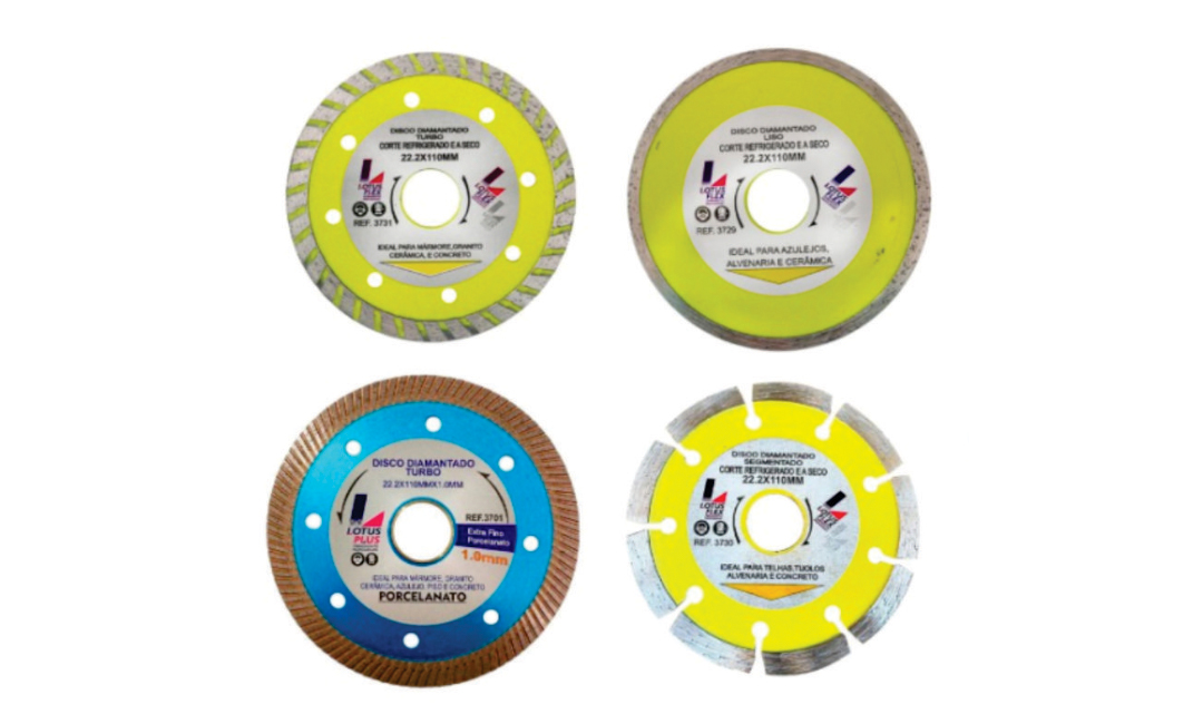 discos, lixas e brocas